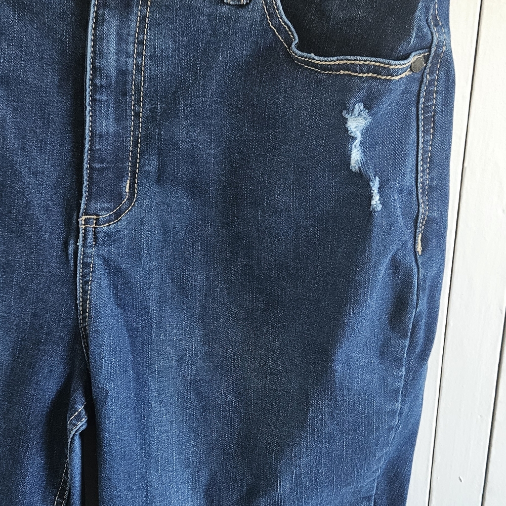 Dip Women's Blue Jeans High Rise Skinny Size 14 - Picture 2 of 7